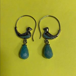 Stainless Bird Earrings